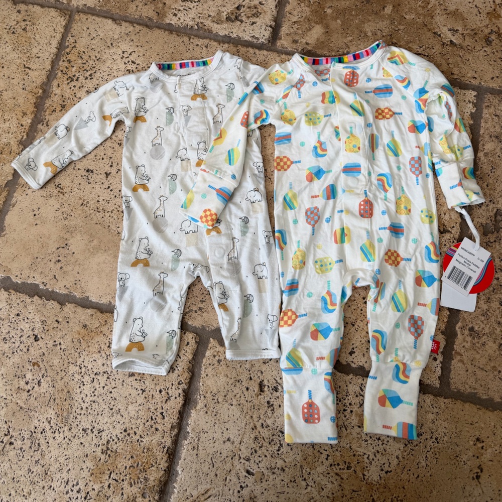 Magnetic Me Footies Set of 2 - Unisex - NB/0-3